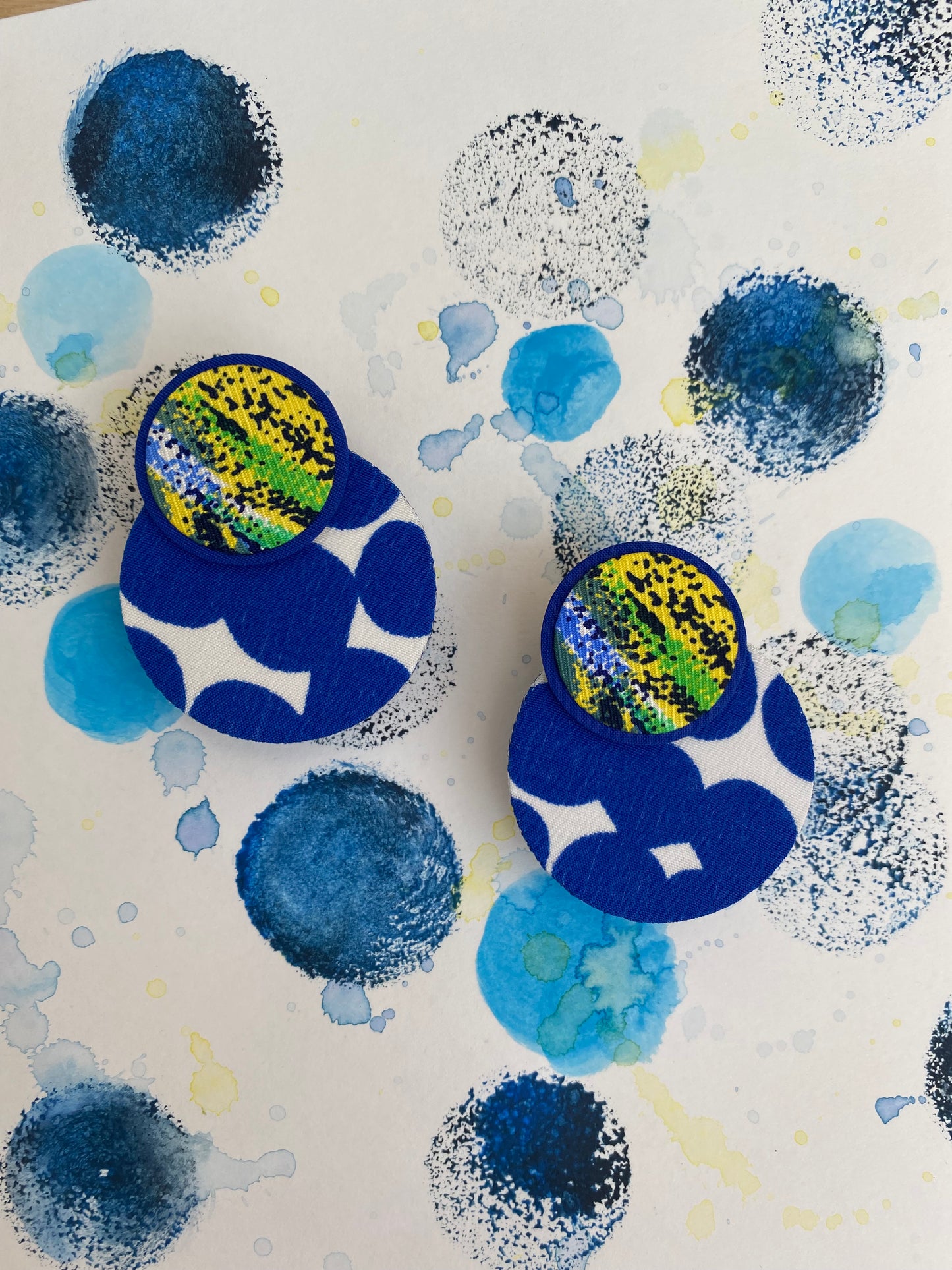 Moon Mirage Stud Earrings