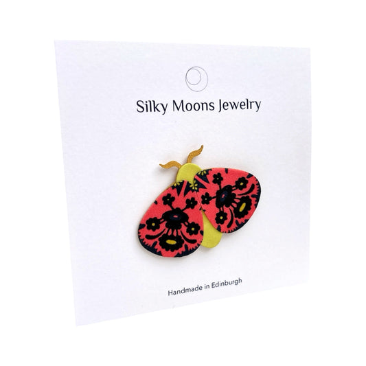 Moth Pin Brooch
