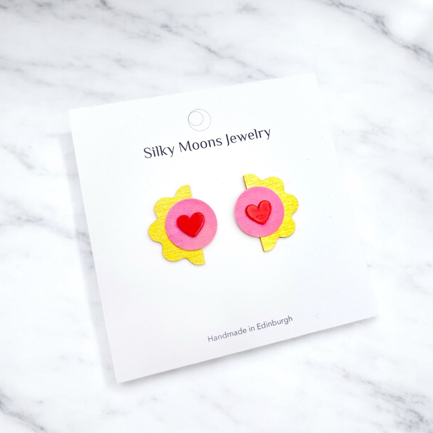 Lover’s Wave Stud Earrings
