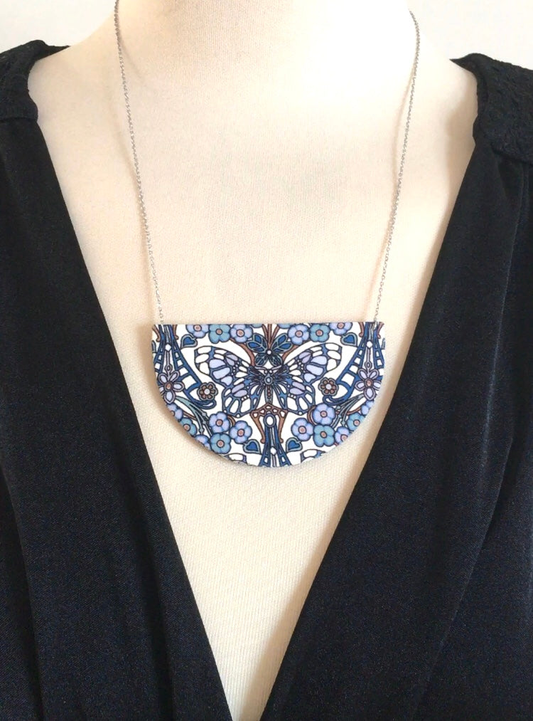 Half Moon Pendant Necklace