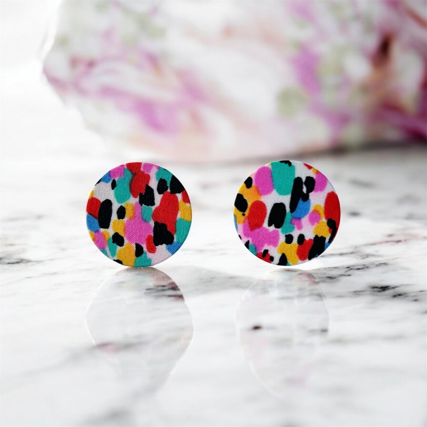 Supermoon Stud Earrings
