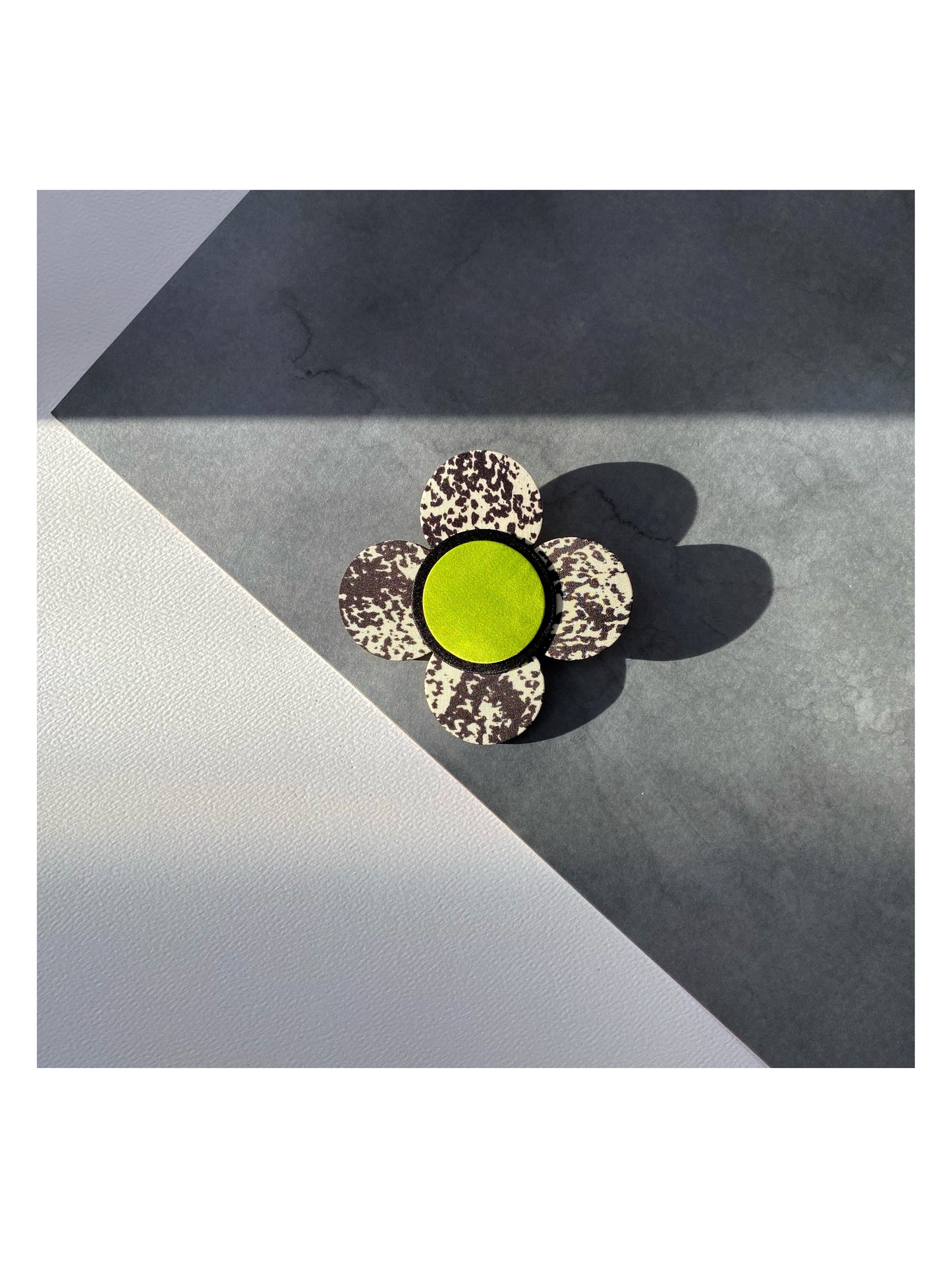 Moon Flower Brooch