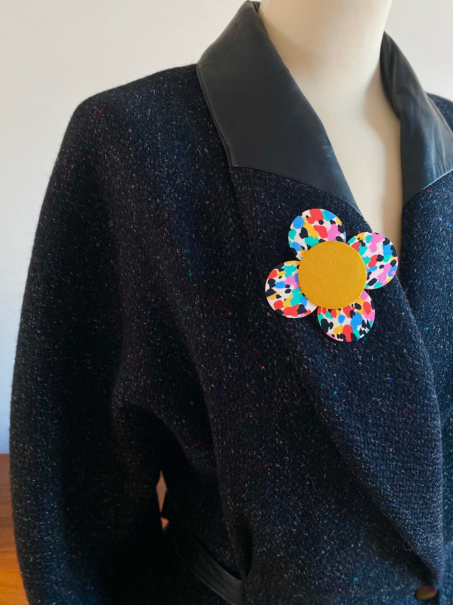 Moon Flower Brooch