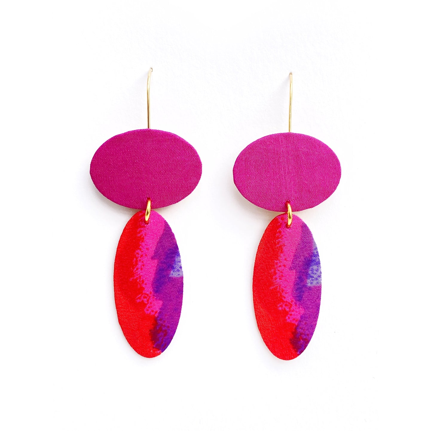 Daisy Petal Dangle Hook Earrings