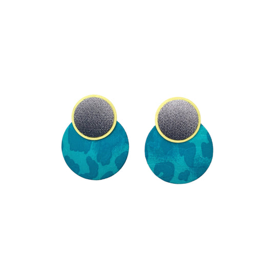Moon Mirage Stud Earrings