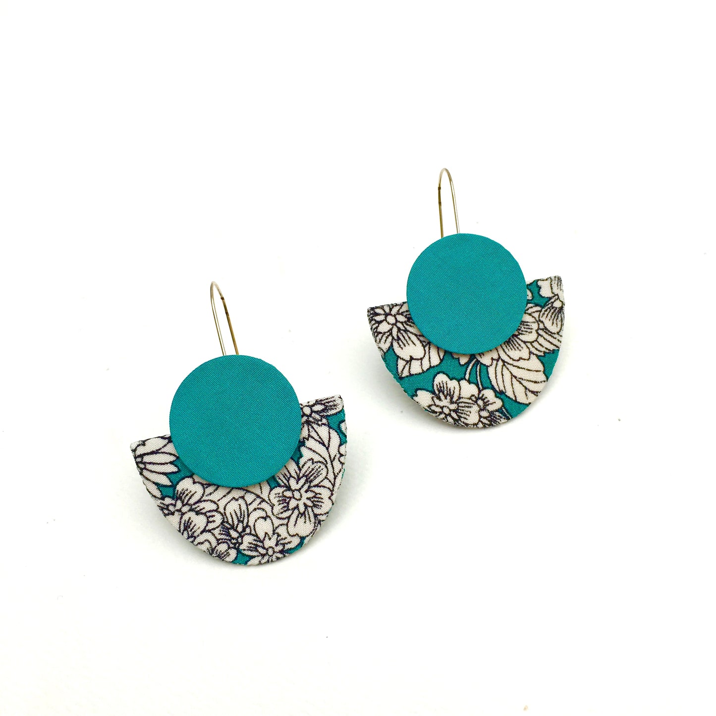 Silky Luna Dangle Hook Earrings