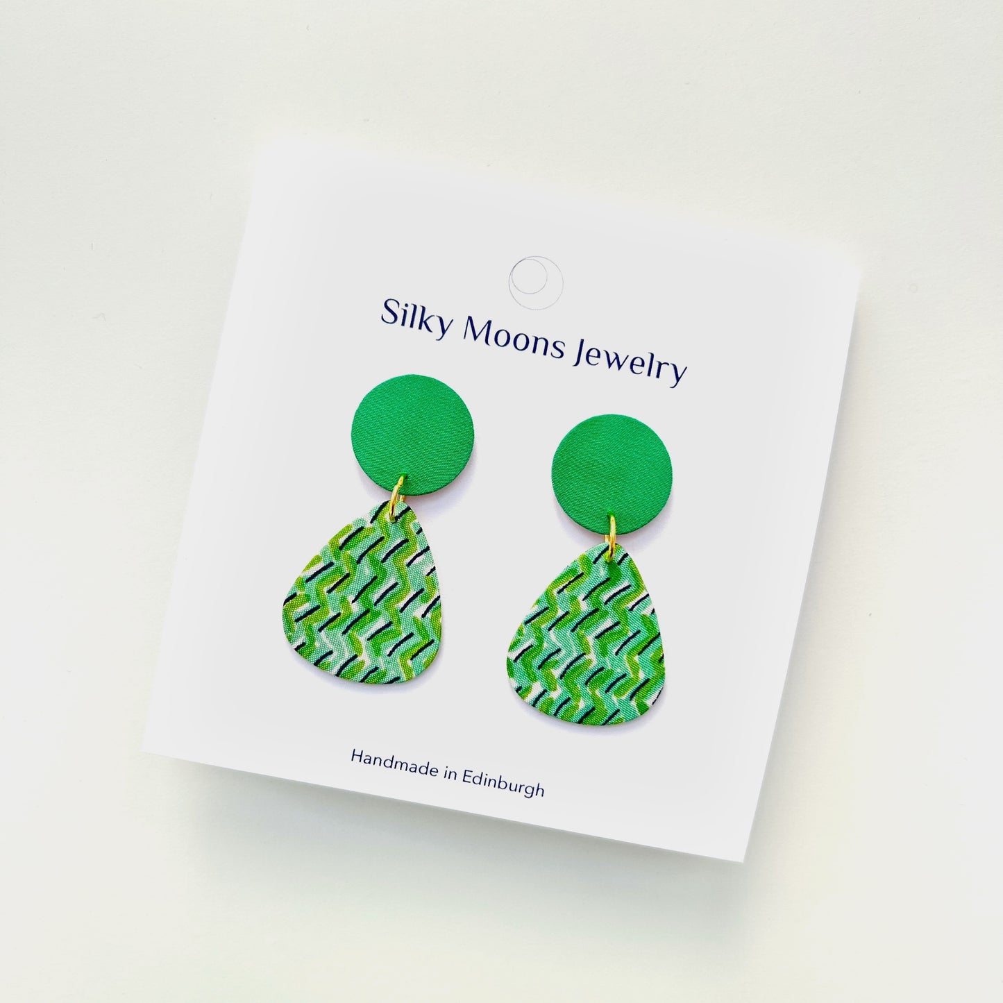 Raindrops Dangle Stud Earrings