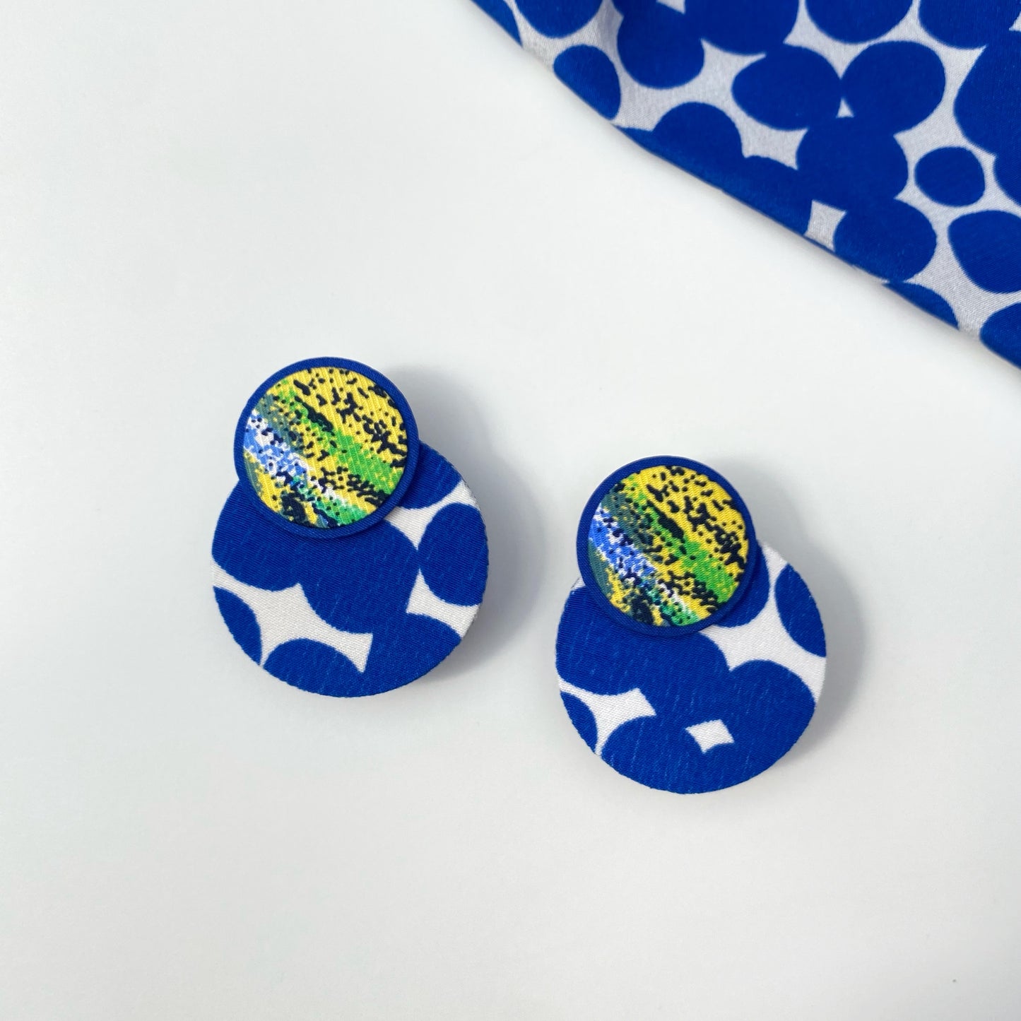 Moon Mirage Stud Earrings