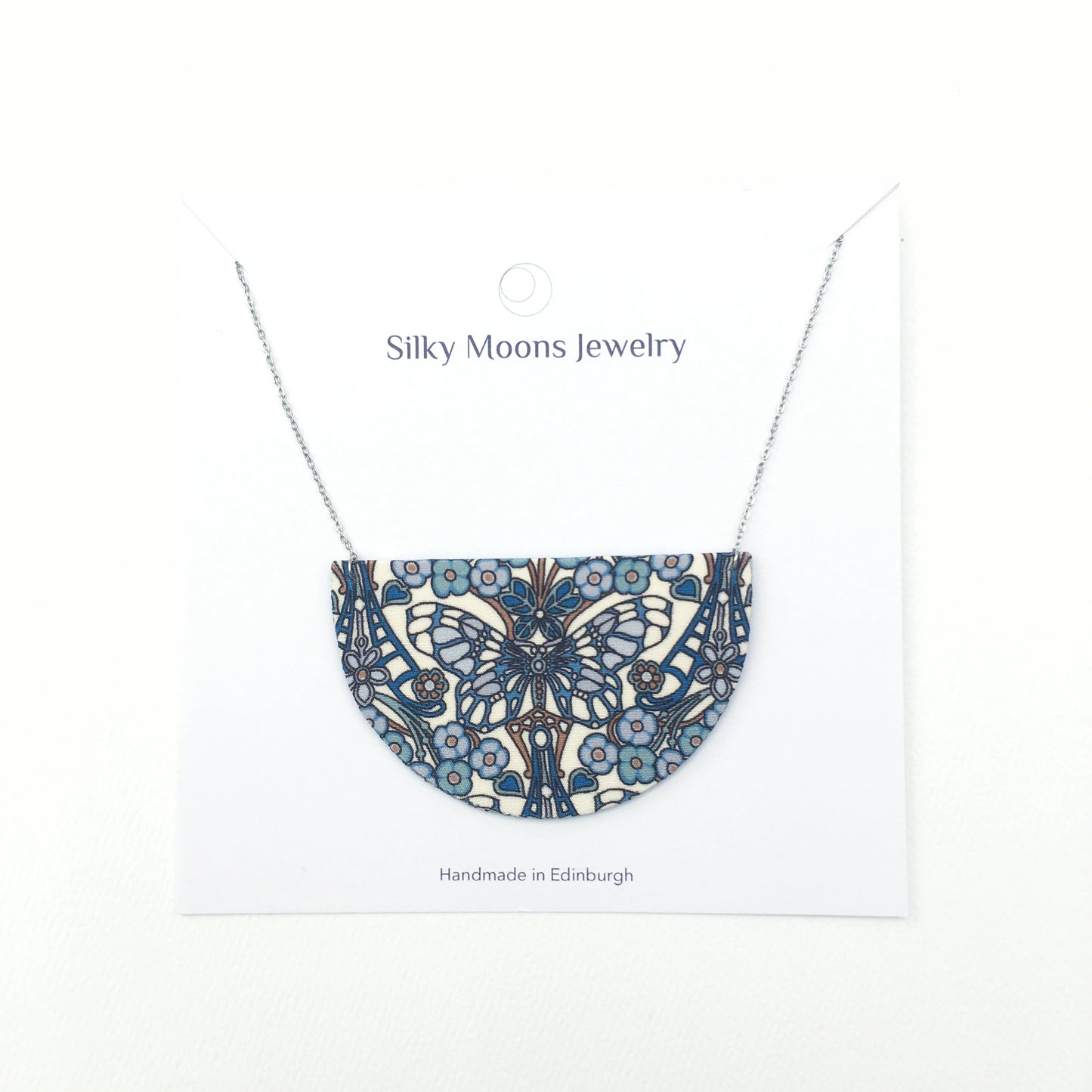 Half Moon Pendant Necklace