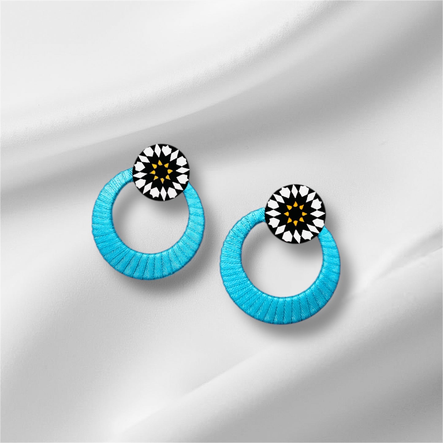 New Moon Stud Earrings